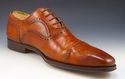 MAGNANNI sz 10 SANTIAGO LEATHER CAP TOE OXFORDS 13