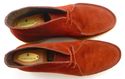 LORO PIANA sz 37.5 SUEDE MOCCASIN TOE ANKLE BOOTS 