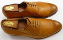 MAGNANNI sz 10.5  LEATHER PLAIN TOE OXFORDS 11982 