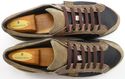 FERRAGAMO sz 8 GAME 2 NYLON & SUEDE SNEAKERS TV168