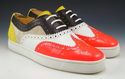 CHRISTIAN LOUBOUTIN sz 39.5 GOLFITO WINGTIP SNEAKE