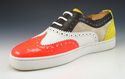 CHRISTIAN LOUBOUTIN sz 39.5 GOLFITO WINGTIP SNEAKE