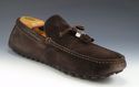 LOUIS VUITTON sz 7.5 SUEDE DRIVING MOCCASIN FA0130