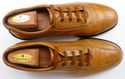 TOD'S sz 10.5 LEATHER BICYCLE TOE OXFORDS MENS LIG