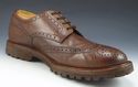 BRUNELLO CUCINELLI sz 46 LEATHER WINGTIP OXFORDS M