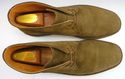 FERRAGAMO sz 11.5 SUEDE CHUKKA ANKLE BOOTS UQ5178 