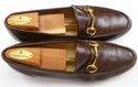 CHURCH'S sz 11N HANDMADE LEATHER BIT LOAFERS 203 M