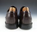 PRADA sz 11 LEATHER PLAIN TOE LACE UP OXFORDS 2E07