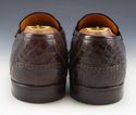 FERRAGAMO sz 10 TEXAS CROCODILE LOAFERS UG16937 ME