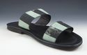 New - BALMAIN sz 42 CABATTE SLIDE SANDALS MENS BLA