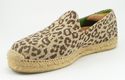 STUBBS & WOOTTON sz 43 LEOPARD PRINT CANVAS ESPADR