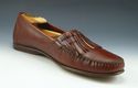 FERRAGAMO sz 9.5 INDIOS MOCCASIN TOE TASSEL LOAFER