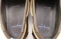 FERRAGAMO sz 7.5 EE BAY LEATHER BOAT SHOE TV40138 