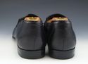 GUCCI sz 7.5 LEATHER KILTIE BIT LOAFERS 1534239 ME