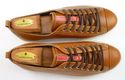 New - PRADA sz 7 LEATHER LOW CUT SNEAKERS 4E2406 M