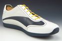 LOUIS VUITTON sz 9 MARINE LEATHER SNEAKERS LI1106 