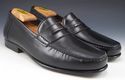 New - SANTONI sz 9.5 EE DUSTIN STRAP LOAFERS MENS 