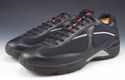 PRADA sz 6 LEATHER & NYLON WEB SNEAKERS 4E1504 MEN