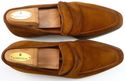 New - MAGNANNI sz 10 SUEDE STRAP LOAFERS 16694 MEN