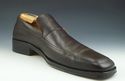 GUCCI sz 8.5 LEATHER APRON TOE LOAFER 1101544 MENS