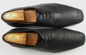 PRADA sz 7 LEATHER BICYCLE TOE OXFORD 4E1569 MENS 