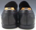 GUCCI sz 9.5 LEATHER BICYCLE TOE LOAFERS 162621 ME