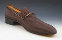 New - BALLY sz 9.5 PARK LANE FABRIC BIT LOAFERS ME