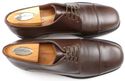 FERRAGAMO sz 7.5 POSILLIPO CAP TOE OXFORDS UH35992