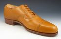 RALPH LAUREN sz 10.5 C LEATHER CAP TOE OXFORDS M10