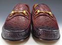 New - GUCCI sz 7 CROCODILE 1953 BIT LOAFERS 307929