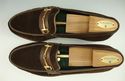 CHRISTIAN DIOR sz 9.5 SUEDE BIT LOAFERS 55038 MENS