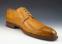 MAGNANNI sz 10.5  LEATHER PLAIN TOE OXFORDS 11982 