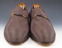 New - BALLY sz 9.5 PARK LANE FABRIC BIT LOAFERS ME