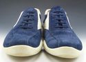 PRADA sz 9.5 SUEDE & LEATHER SNEAKERS 4E0919 MENS 