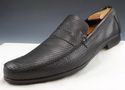 PAUL SMITH sz 10.5 TEXTURED LEATHER LOAFERS H040 M