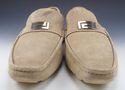 VERSACE sz 44.5 SUEDE DRIVING MOCCASINS DSU3321 ME