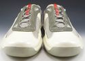 PRADA sz 10 PATENT LEATHER & MESH SNEAKERS PS0906 