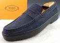 TOD'S sz 10.5 NUBUCK LEATHER DRIVING LOAFERS MENS 