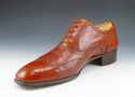 GUCCI sz 44.5 VINTAGE WINGTIP OXFORD 5931103 MENS 