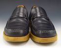 FERRAGAMO sz 6.5 EE LEATHER BOAT LOAFERS UR26606 M