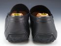 LOUIS VUITTON sz 11 TAIGA LEATHER DRIVING MOCCASIN