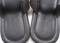 New - BALMAIN sz 42 CABATTE SLIDE SANDALS MENS BLA