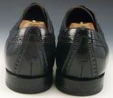 DOLCE & GABBANA sz 8 PATENT WINGTIP OXFORDS MENS B