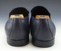 New - GUCCI sz 11 LEATHER LOGO PLATE LOAFERS 24749