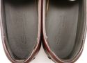 New - SANTONI sz 12 TATUM LEATHER MOCCASIN TOE LOA