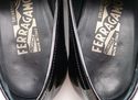 FERRAGAMO sz 8 GIGO PATENT LEATHER LOAFER VF46229 