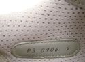 PRADA sz 9 LEATHER & NYLON MESH SNEAKERS PS0906 ME