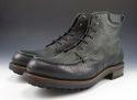 New - RUFFA sz 43 TEXTURED LEATHER ANKLE BOOT 080 