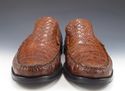 FERRAGAMO sz 7.5 EE CROCODILE LOAFER MS21451 MENS 