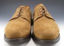 ALLEN EDMONDS sz 13 PLAIN TOE NUBUCK LEATHER OXFOR